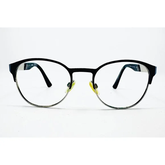 Diesel Eyeglasses Mens Black Round DL5236-3 001 49-19-140