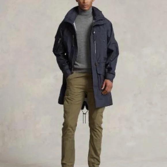 Ralph Lauren RLX special edition $798 waterproof jacket parka coat  XL