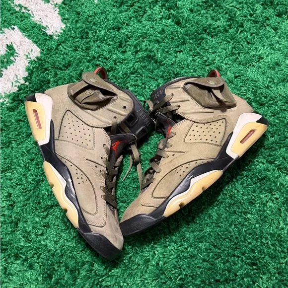 Nike x Travis Scott Air Jordan 6 Retro olive