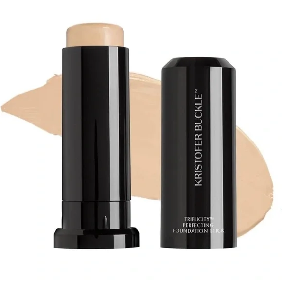 New Kristofer Buckle Triplicity Perfecting Foundation Stick - LIGHT New Sealed