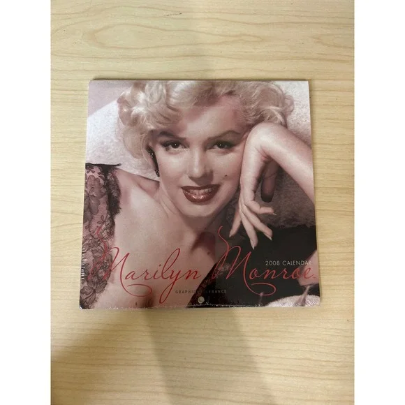 Marilyn Monroe 2008 Wall Calendar Graphique de France Vintage Sealed‎ MY6108