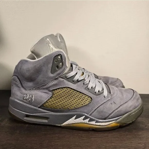 Air Jordan 5 Retro Wolf Grey 136027-005 Size 12