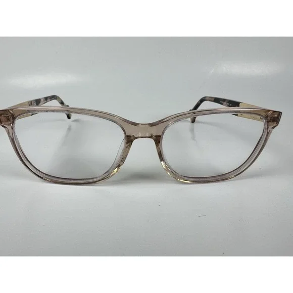 Carolina Herrera‎ Eyeglasses Frames Only VHE760K Col. 0913 140 Pink Brown Flex