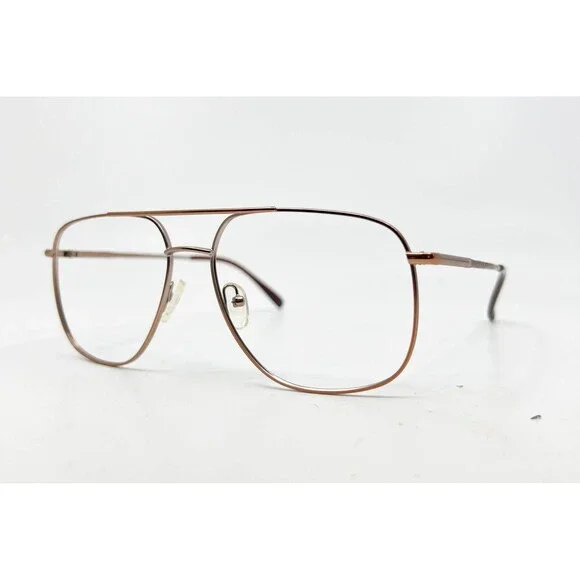 Protocol Eyeglasses Men Brown Stone Aviator PC 3 59-16-140