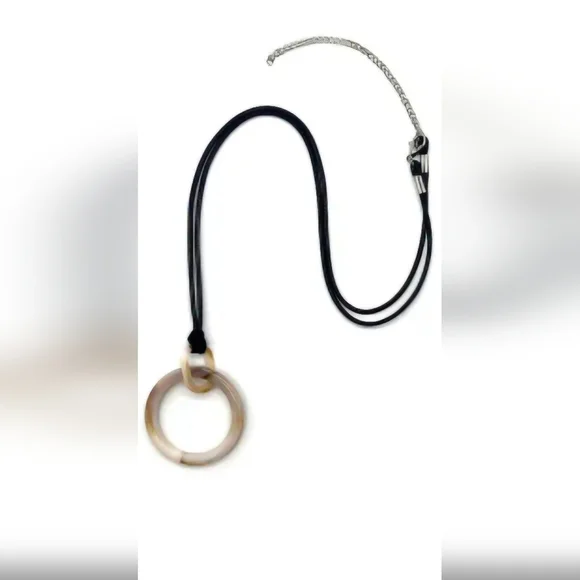 Eyeglass Necklace Chain Holder Acrylic Light Grey Trt
