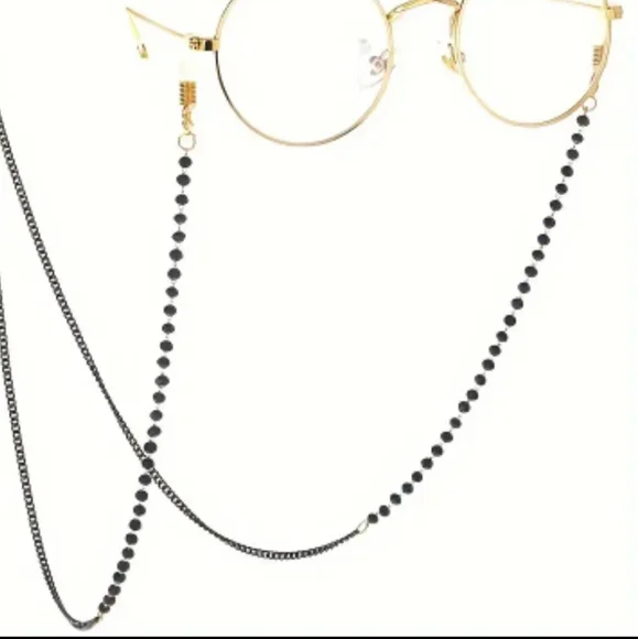 HANDCRAFTED GLASSBEAD/Chain BOHO EYEGLASS CHAIN