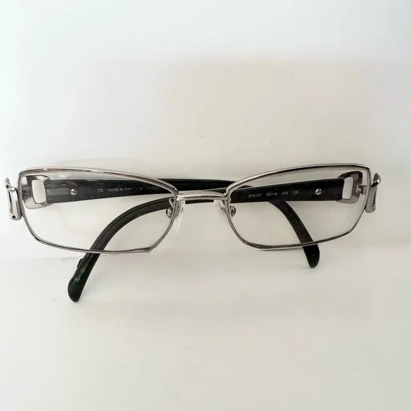 Emilio Pucci Vintage Eyeglasses Frames Glasses Full Rim 53mm