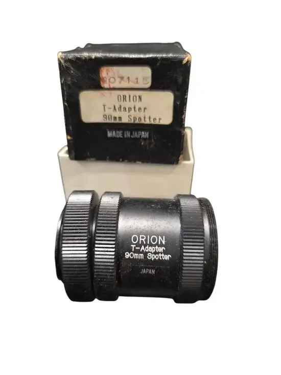 Orion T-Adapter 90mm Spotter Made in Japan with Box Vintage Telescope Accessory
