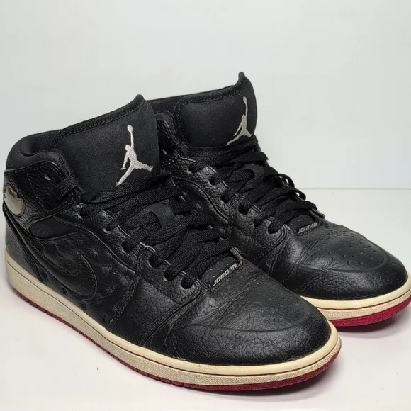 Nike Air Jordan 1 Retro 97 Red basketball high top sneakers men's size 10.5