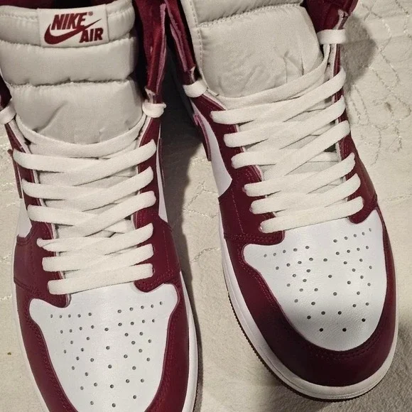 Nike Air Jordan 1 Retro High OG Team Red White DZ5485-160 Mens 11.5 Sneaker
