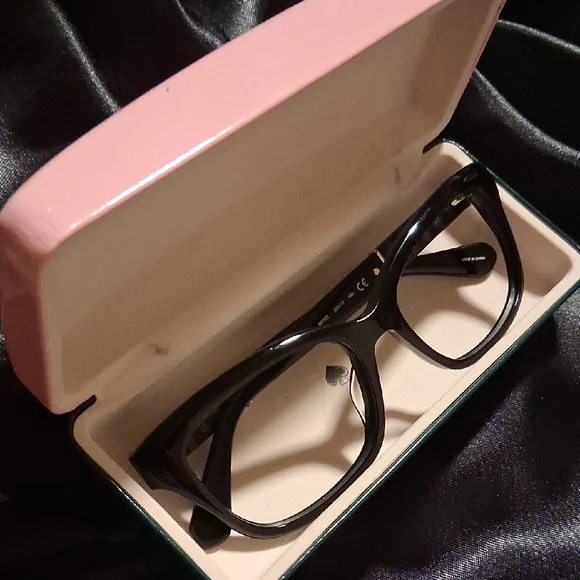 Kate Spade Black Eyeglass Frames Rx Or Sun Ready So Happy To See You.