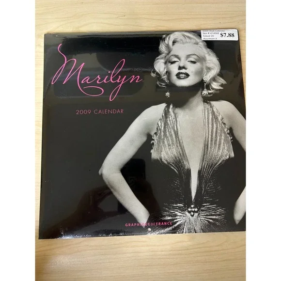 Marilyn Monroe 2009 Wall Calendar Graphique de France New Sealed‎ Collectible