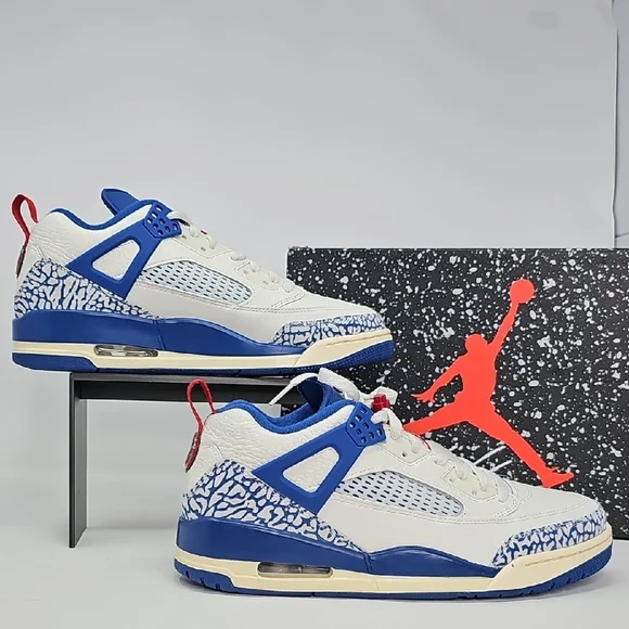 Nike Air Jordan Spizike Low Sail Storm Blue IM2176-133 Mens Shoes - Size 9.5