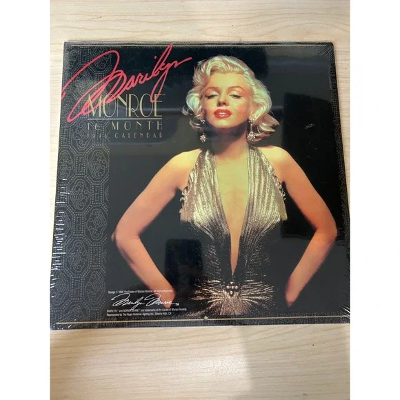 Vintage Marilyn Monroe 1996‎ 16 Month Wall Calendar Portal Publications Sealed