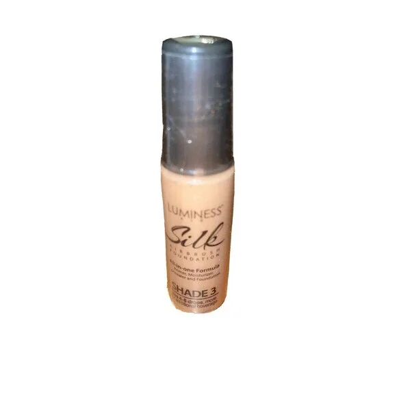 Luminess Silk Airbrush Foundation Make-up Shade 3 .55 fl oz Sealed Unused