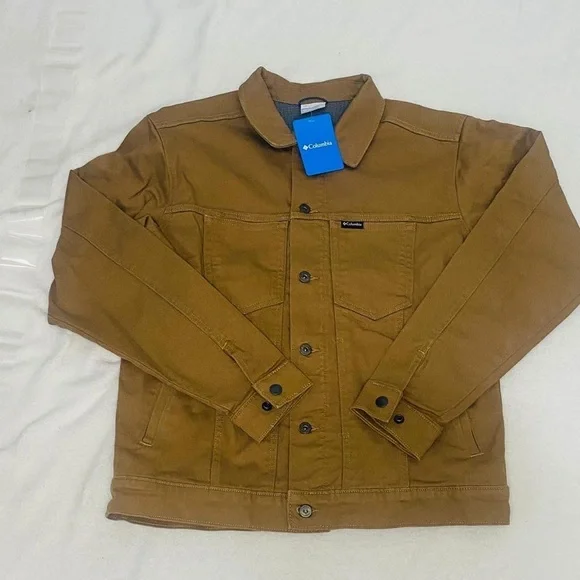 Columbia denim jacket  Very thick