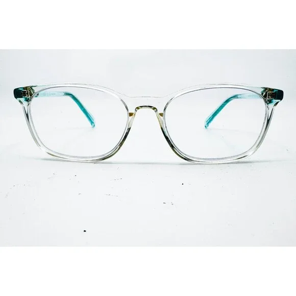 Puma Eyeglasses Frames Kids Clear Teal PJ00490COS 001 49-16-135
