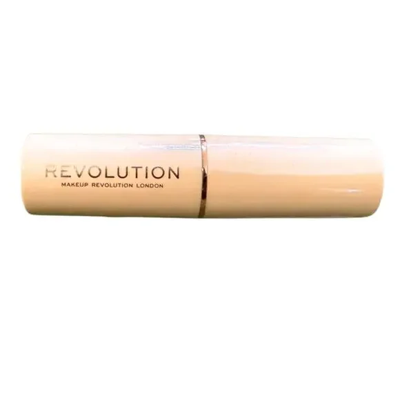 Makeup Revolution Fast Base Stick Foundation – F17 ✨ 6.2g | NEW Sealed | Vegan