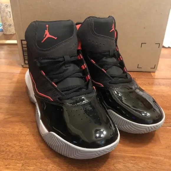 Nike Air Jordan Stay Loyal Men's Sneakers Black/Chile Red/White, Size 11 DB2884