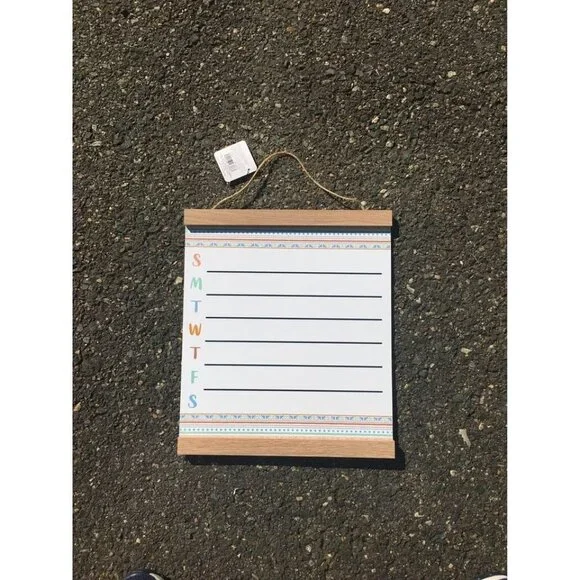 Dry Erase Calendar Planner