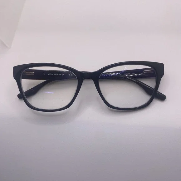 Converse Eyeglasses Women FRAME ONLY CV5064 Cat Eye 53-17-140 Black 856