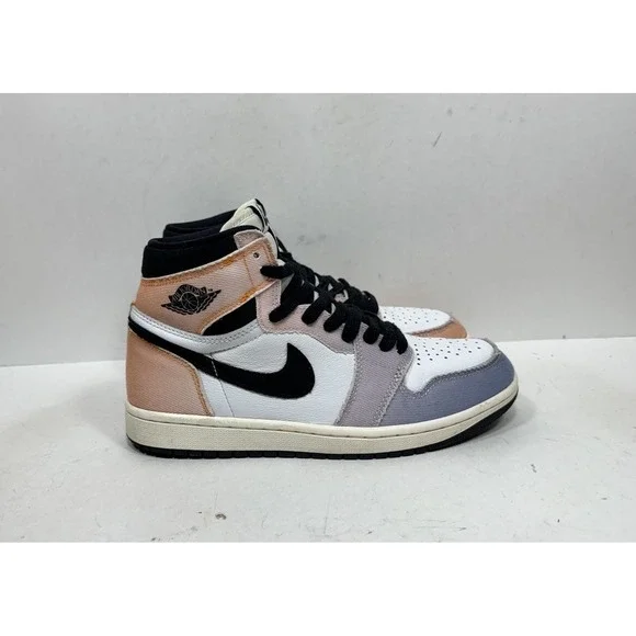 Nike Air Jordan 1 Retro High OG Skyline Orange Lilac Men's Size 7.5 DX0054-805‎