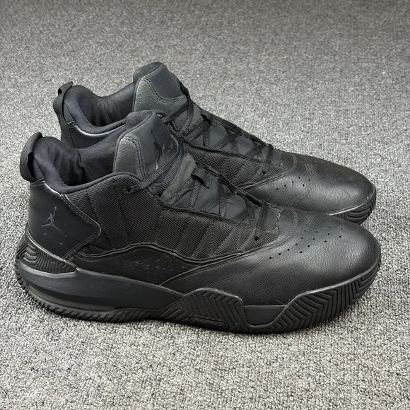 Nike Air Jordan Stay Loyal Triple Black DB2884-002 Mens Size 13 Basketball Shoes