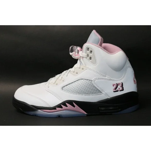 Nike Air Jordan 5 Retro OG Medium Soft Pink White HQ7978-102 Mens 11 /EU 45/UK10