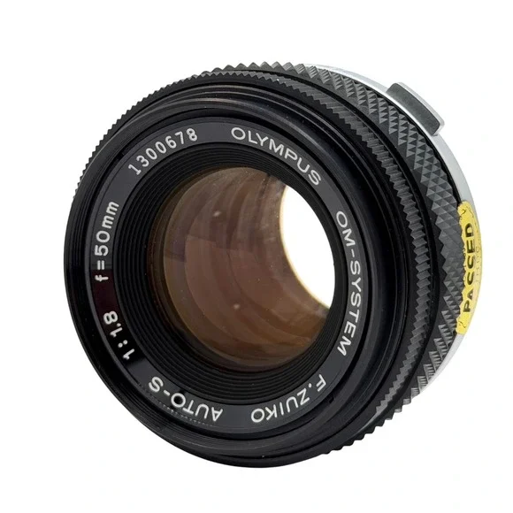 Olympus OM-System F.Zuiko Auto-S 50mm f/1.8 Lens - Heavy Fungus - AS IS Repair