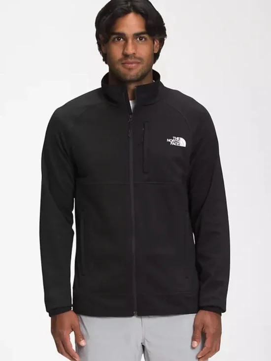 The North Face Men’s Canyonlands Full-Zip Jacket in Black Size L