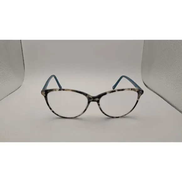 Marie Claire Tortoise Blue Handled Eyeglass Frames