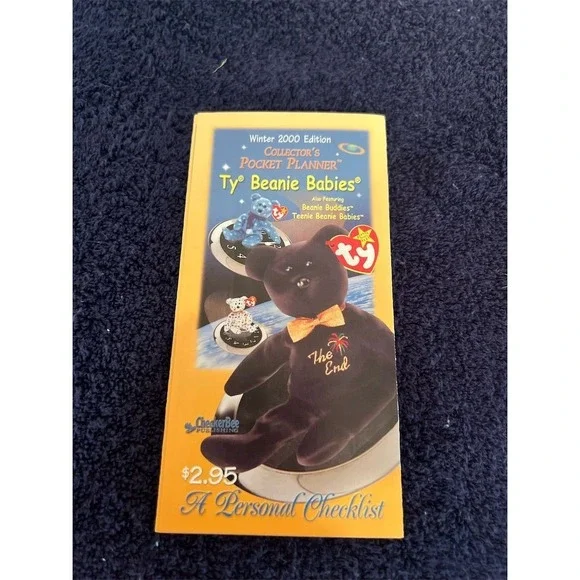 Ty Beanie Babies Winter 2000 Edition Pocket Planner‎ Checklist
