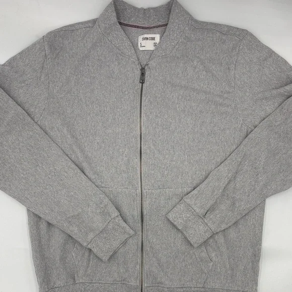 SVRN Code Sovereign Code Chaser Jacket in Heather Grey