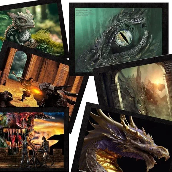 Dragon Calendar 2026 Dragon Picture Collectible Decor Dragons Planner