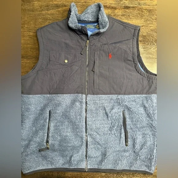 Polo by Ralph Lauren Hybrid Fleece Nylon Vest