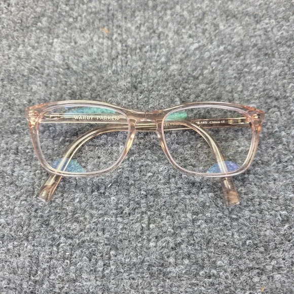 Warby Parker Welty M 600‎ Rose Crystal Eyeglasses Frames ONLY 52-18-145