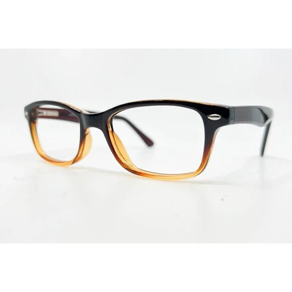 Laugh Out Loud Eyeglasses Kids Brown Ombre Rectangular LOL-21 45-16-125
