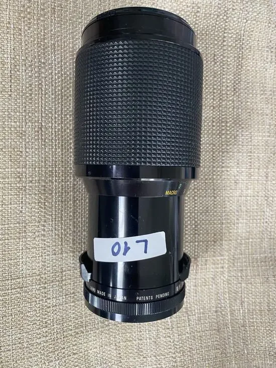 Vivitar Series 1 70-210mm f/3.5 Macro Zoom Lens Canon FD Untested