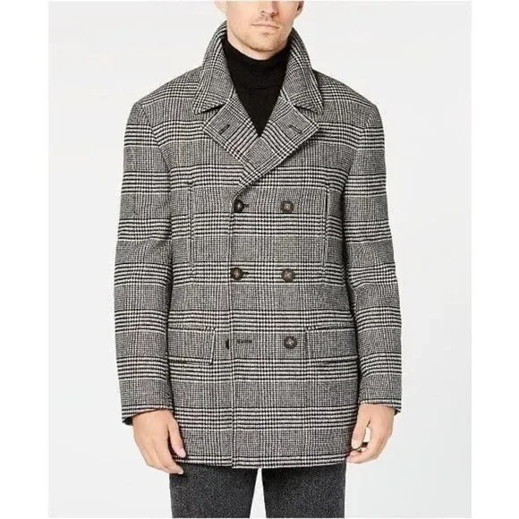 New Signature Carcoat Plaid- Checker Size 48