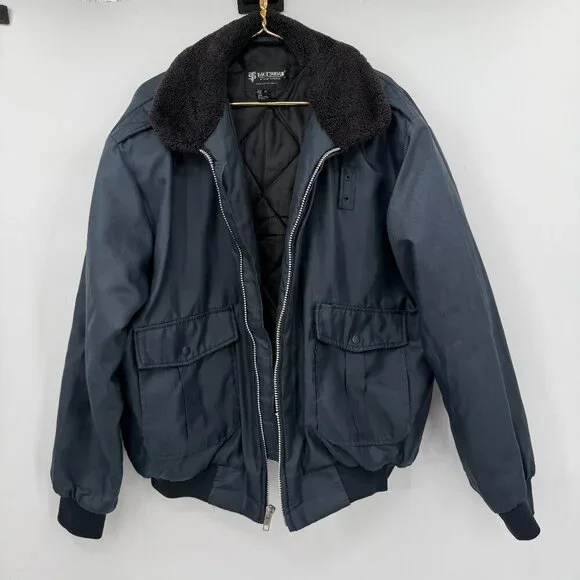 Tact Squad Men’s Nylon Police Bomber J Insulated Winter Jacket Size XL