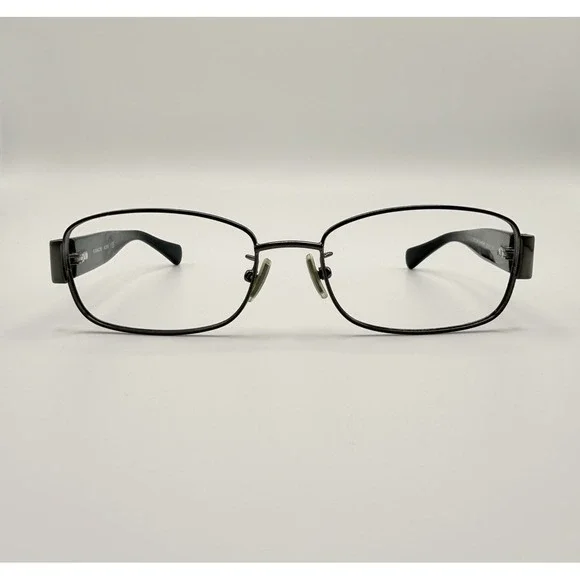 Coach HC5075 9017 Eyeglasses Dark Silver/Black Full Rim Frames Only 53-17-135