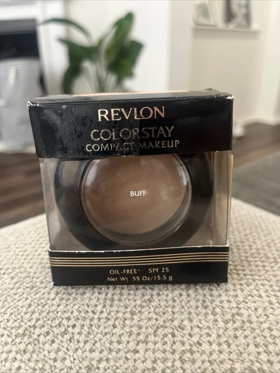 REVLON COLORSTAY COMPACT MAKEUP Buff Full Size 0.55 Oz