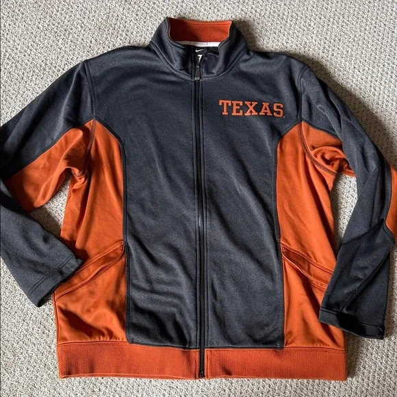 Texas Longhorn Nike Zip Up Jacket