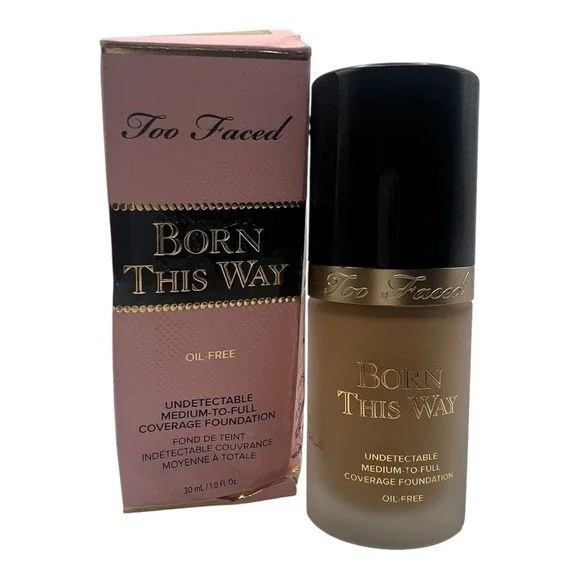 Too Faced -‎ Born This Way Foundation (1 oz) - Natural Beige, Medium-Full Cover