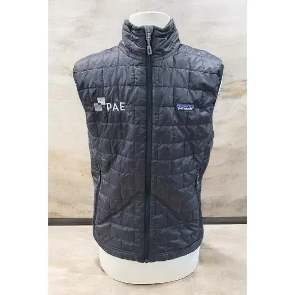 Patagonia Men’s Nano Puff Vest Prima-loft Quilted Zip With Logo Size: Small