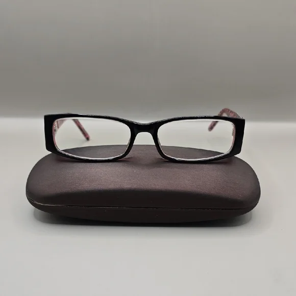 Kam Dhillon KD3014 Black Fuchsia Panther 53-17-135mm Eyeglasses FRAMES ONLY