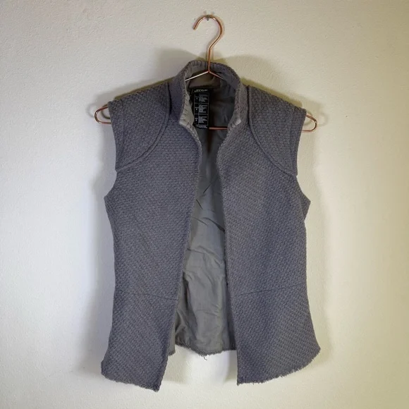 ✨🌌 Star Wars Galaxy Taupe/Grayish brown Textured Vest – Size S 🌌✨