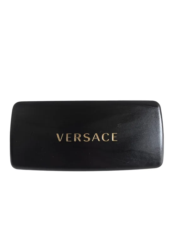 Versace Black and Gold Sunglasses Case