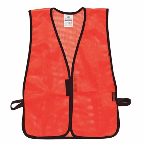 ML Kishigo P Series Plain Mesh Vest Pack 5 Pcs
