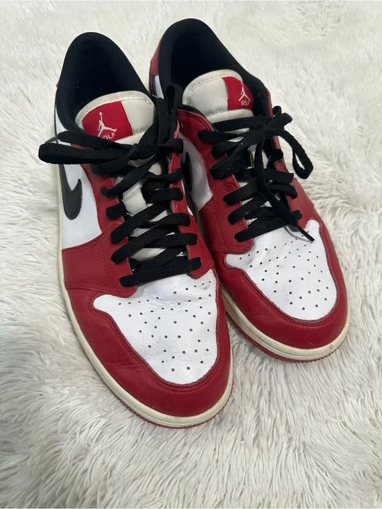 ❤️ Jordan 1 Retro Low Golf Shoe Chicago